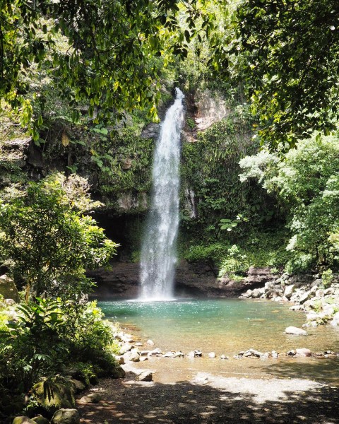 waterfall fiji